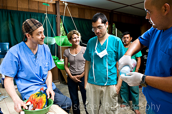 Daniel and Karin with members of the Guatemalan team