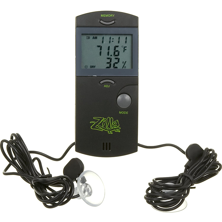 Reptile Tortoise Vivarium Terrarium Thermometer Thermo-hygrometer